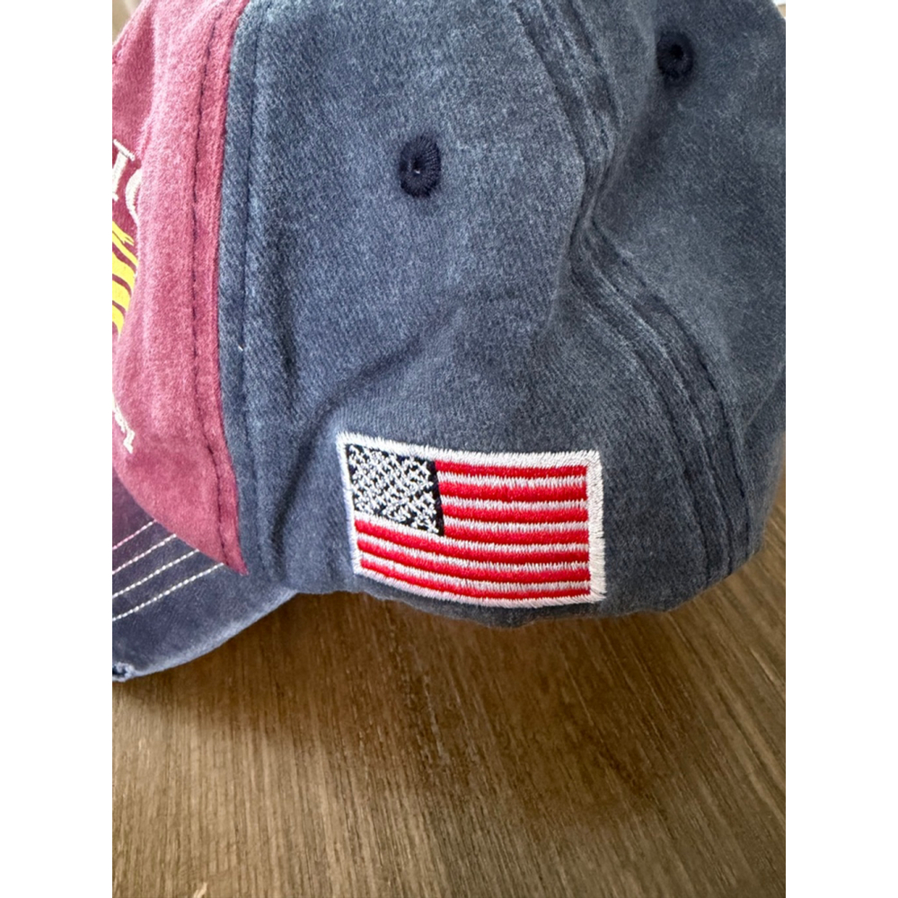 Red Blue America 250th Anniversary Hat One Size - Picture 5 of 6